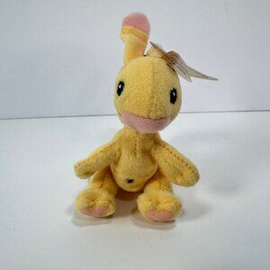 Vintage 2004 Neopets Mcdonalds Happy Meal Yellow Blumaroo Stuffed Toy w/ Tag